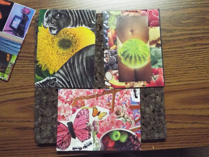 Simple Collage Cards